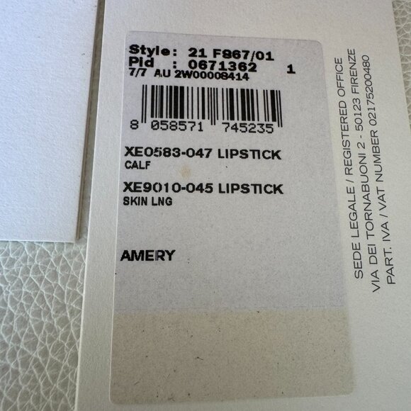 Salvatore Ferragamo Gancini Red Leather Wristlet Clutch – Authentic - Picture 6 of 10